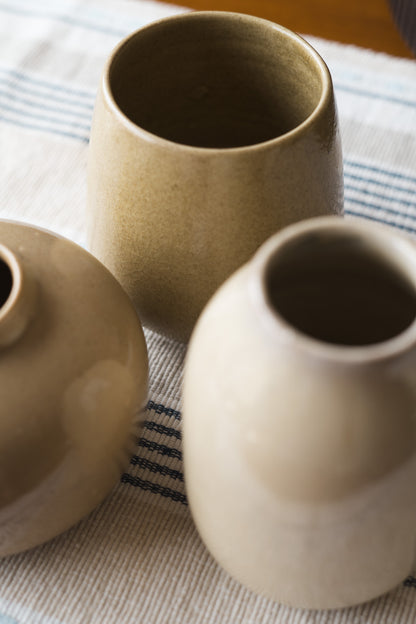 Creme Handmade Ceramic Collection (Set of 3)